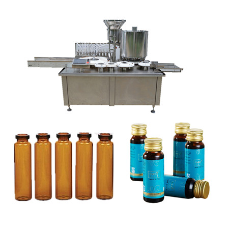 Provjereni Gold Plus dobavljač automatske bočice s tekućinom za punjenje tekućine s čepom za zatvaranje bočica, stroj za punjenje s poklopcem prašine