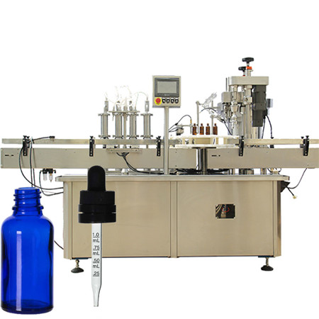 Automatska oralna otopina stroj za punjenje tekućina linija alkoholna staklena bočica bočica boca boca za punjenje i zatvaranje 4000BPH