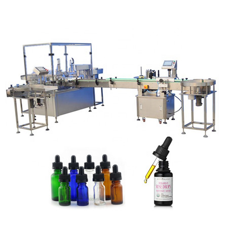 Polu-automatska mašina za punjenje medicinskog alkohola od plastične boce od 500ml-1L, eksplozivna