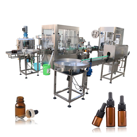 Automatic Rotary Type Liquid/Cream/Lotion/Cosmetic Filling capping machine