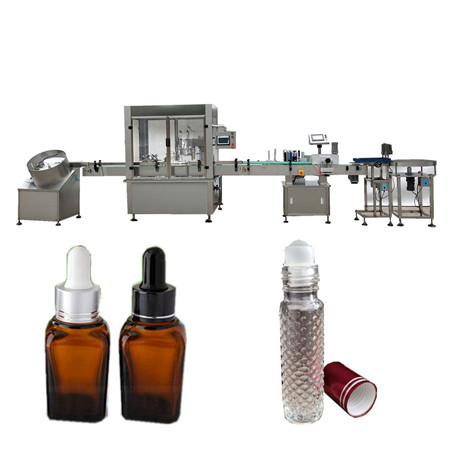 Mali automatski stroj za punjenje staklenih boca kozmetičkih parfema eteričnog ulja