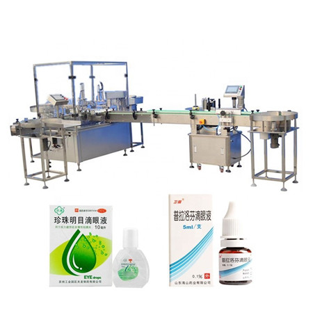 Automatski stroj za punjenje i zatvaranje oralne tekućine Cubilose/sirup/Hutrient iz Šangaja