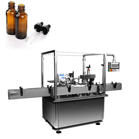 Potpuno automatski stroj za punjenje boca s 10 ml 30 ml tekućeg eteričnog ulja s plc i dodirnim zaslonom