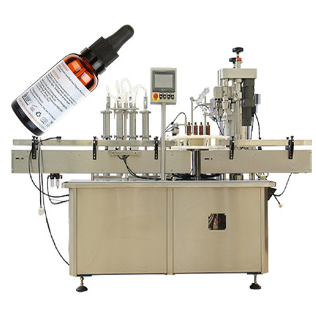 Plastična e-tekućina 60 ml E mašina za punjenje s okusom soka 10 ml stroj za punjenje vape soka sa Siemens PLC-om