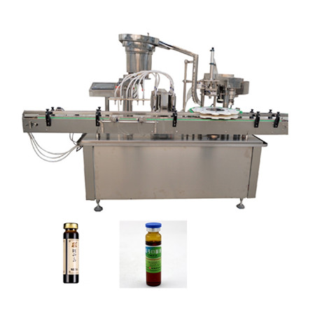Stolni stroj za punjenje boca s eteričnim uljem od 5-3000 ml s 2 mlaznice